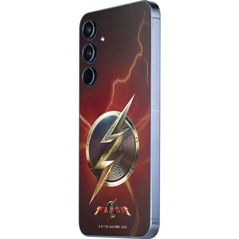DC Comics The Flash Movie: Logo Poster Galaxy A35 5G Skin